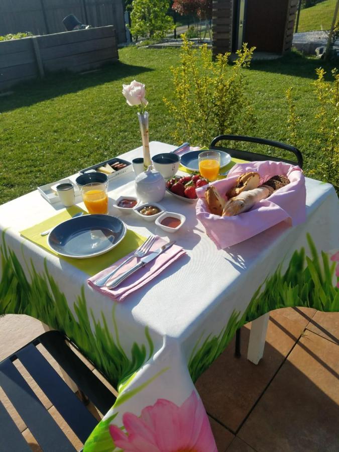 Bed and Breakfast Le Jardin Des Pies Manspach Exterior foto